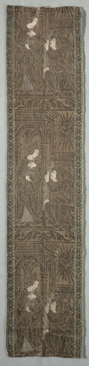 Orphrey Band by Unknown, textile, 1450-1499