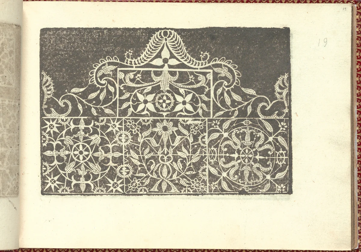 Corona delle Nobili et Virtuose Donne: Libro I-IV, page 19 (recto) by Cesare Vecellio, book, 1601