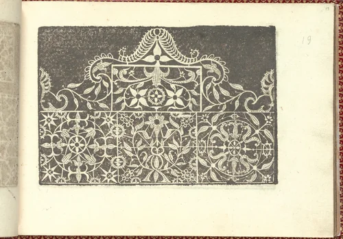 Corona delle Nobili et Virtuose Donne: Libro I-IV, page 19 (recto) by Cesare Vecellio, book, 1601