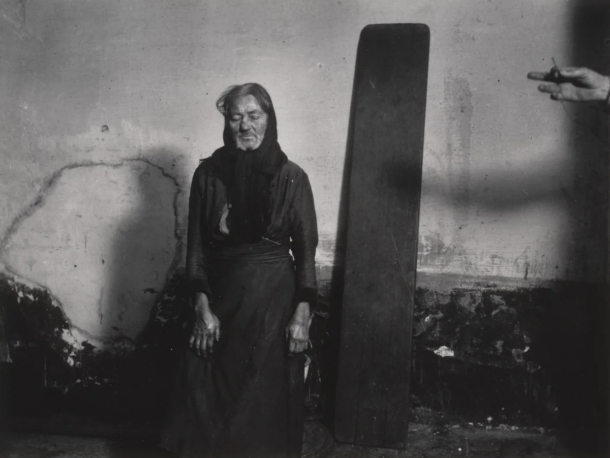 Ancient Lodger, Eldridge Street Police Station by Jacob August Riis, photograph, 1890
