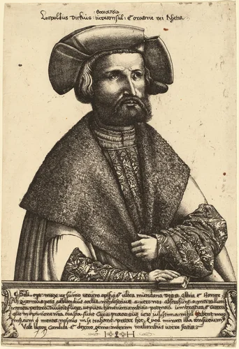 Leopold Dick by Hieronymus Hopfer; David Funck, print, 1525-1550