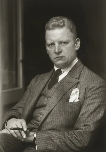 Conductor [Hermann Abendroth] by August Sander, photograph, 1921