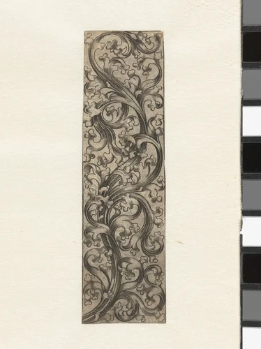 Fries met bladranken by PW van Keulen, print, 1470-1500