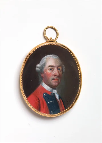 John St. Clair by John Singleton Copley, artwork, 1758
