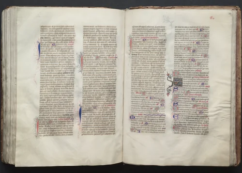 The Gotha Missal: Fol. 134r, Text by Master of the Boqueteaux, book, 1370-1380