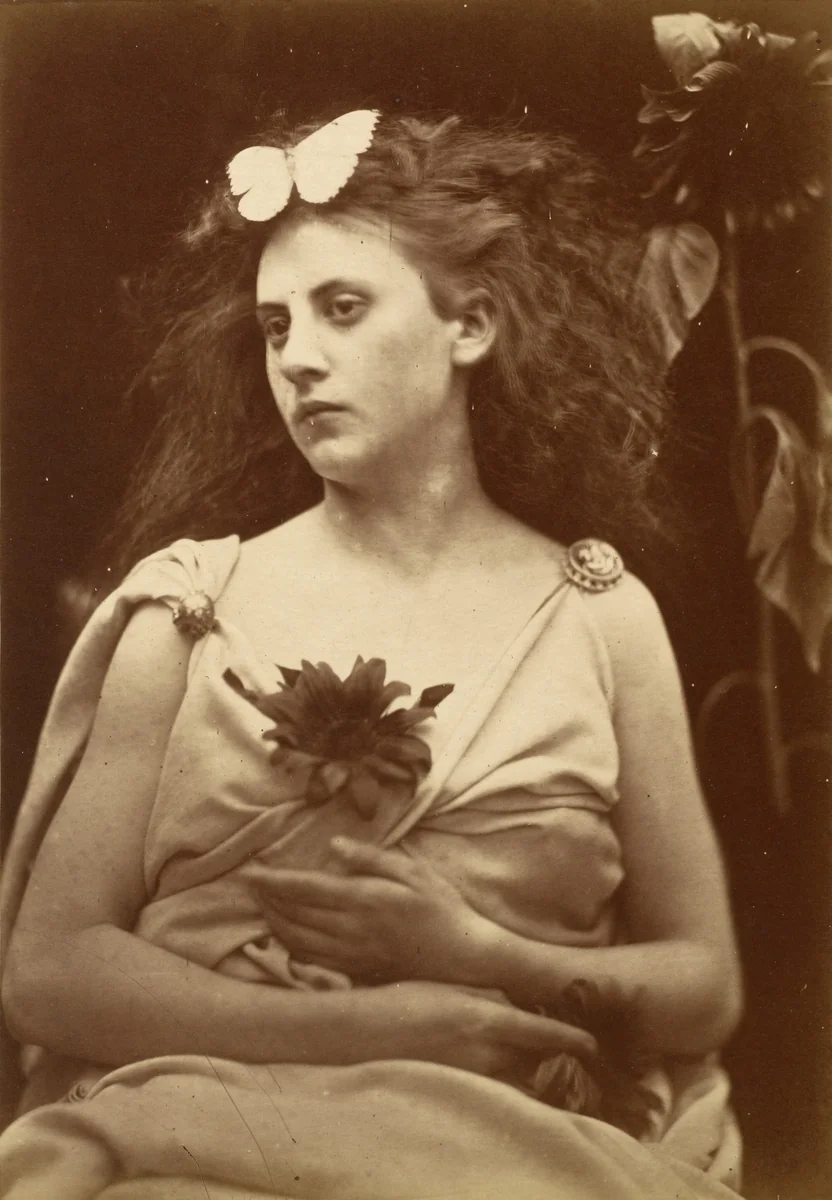 The Sunflower by Julia Margaret Cameron, photograph, 1870