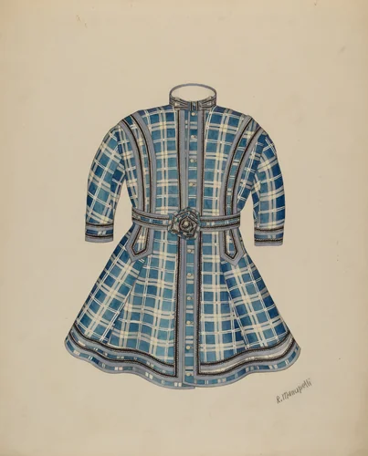 Child's Dress by Raymond Manupelli, index of american design, 1938