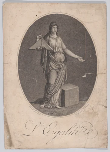 L'Egalité by Citoyenne de Monchy, print, 1789-1799