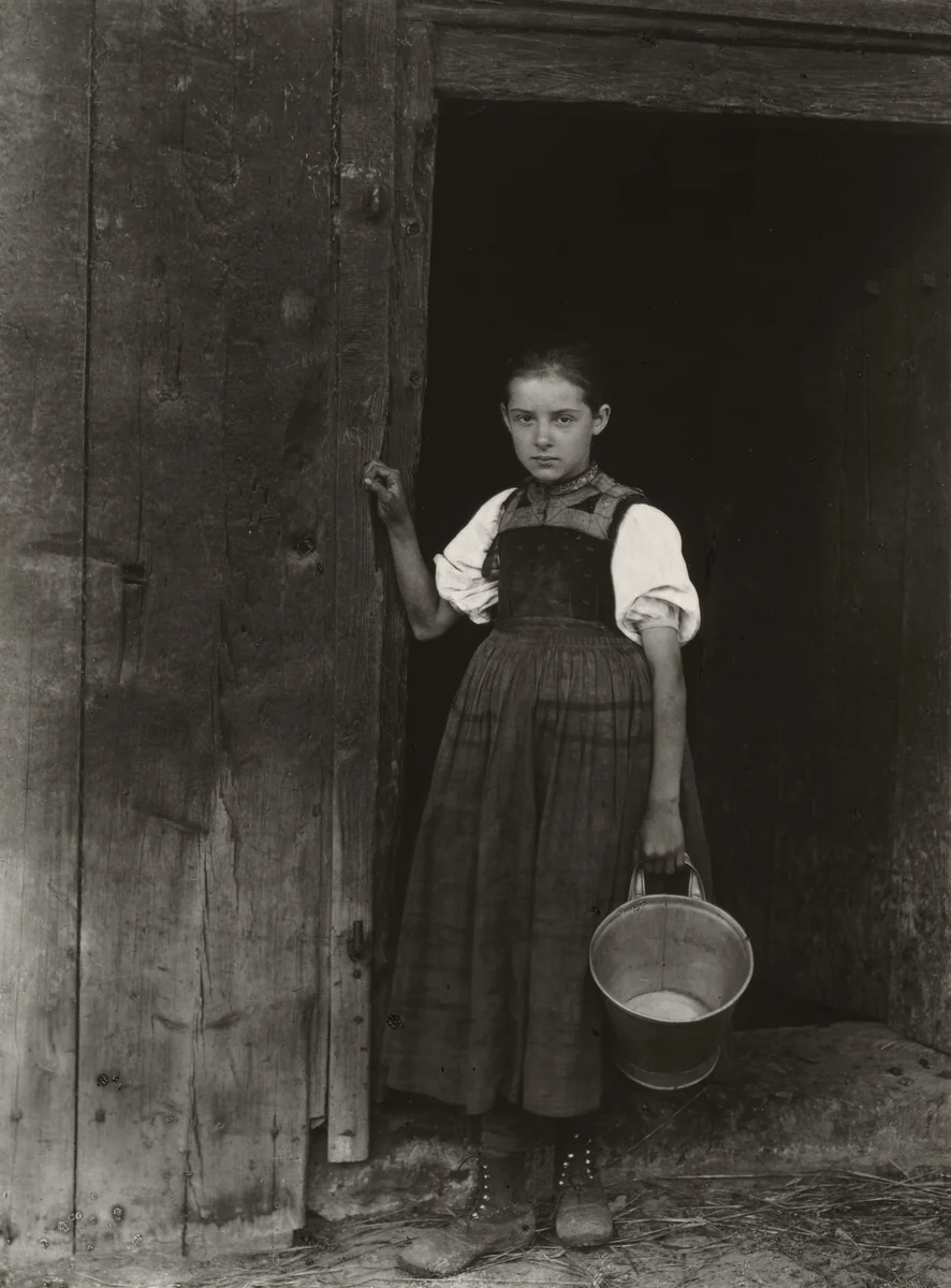 Black Forest Girl by Alfred Stieglitz, photograph, 1894