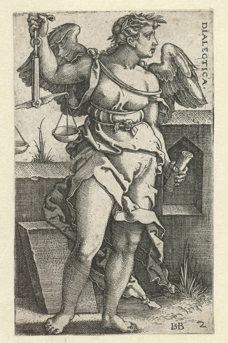 Logica (Dialectica) by Unknown, print, 1510-1550