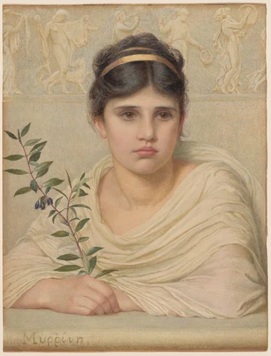 Myrrhine by Edith Martineau, drawing, 1873