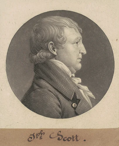 Hubbard Taylor by Charles B. J. Févret de Saint-Mémin, print, 1803-1813