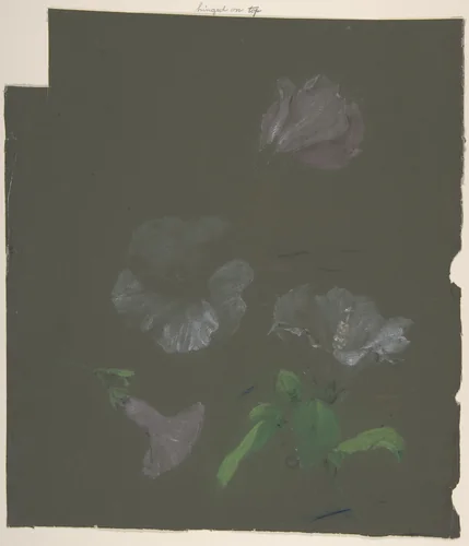 Floral Design by Antoine Berjon, drawing, 1770-1843
