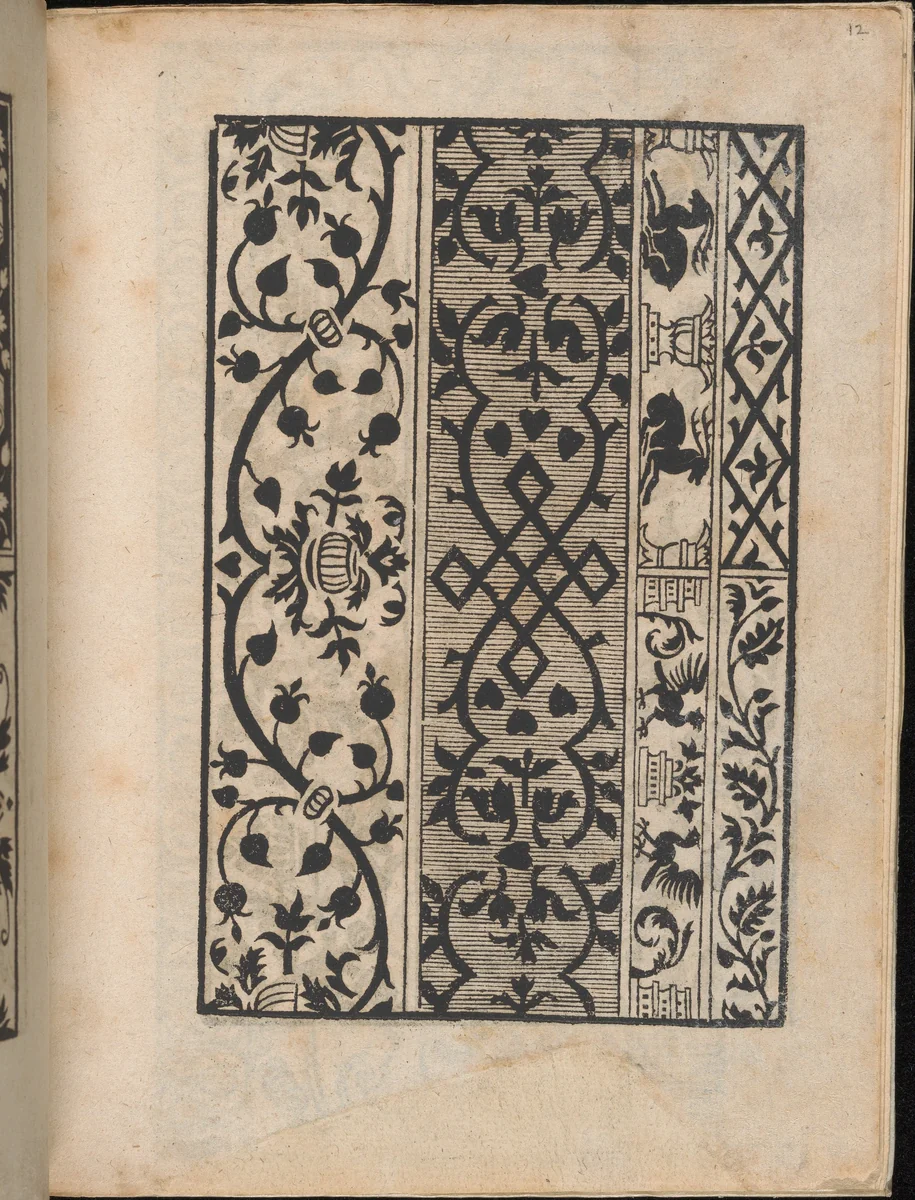 Ein new Modelbuch..., page 6 (verso) by Johann Schönsperger, book, 1524