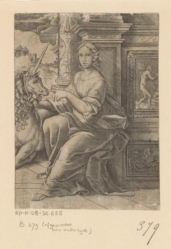 Kuisheid by Unknown, print, 1516