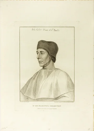 John Colet by Francesco Bartolozzi, print, 1795