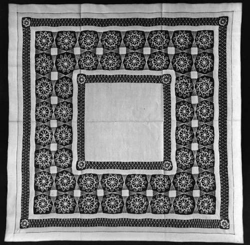 Cover by Mexico, textile, 1875-1900