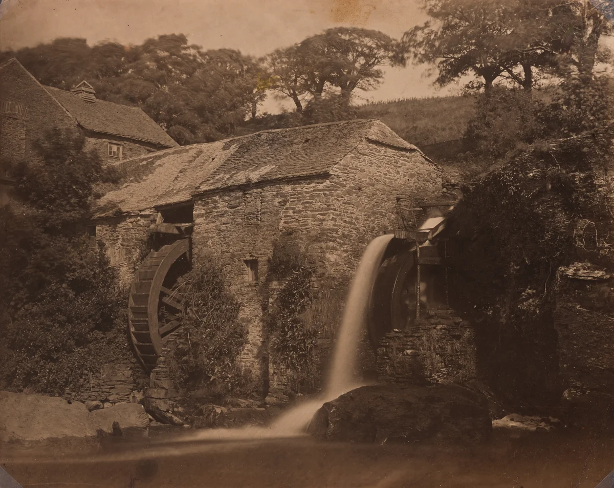 Donemark Mill near Bantry by G. B. Gething, photograph, 1850-1860