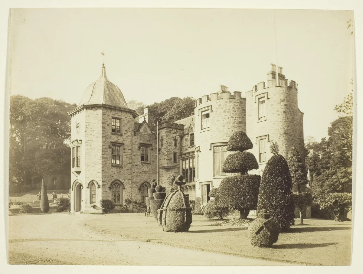 Untitled (The Corner House, built by Norman Shaw, view of front facade) by Artist Unknown, photograph, 1864-1874