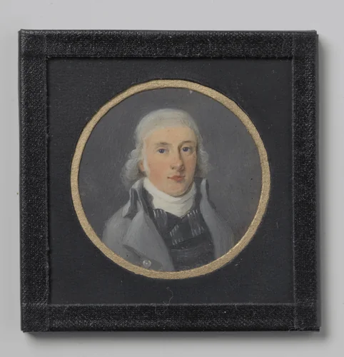 Portret van een man by anonymous, painting, 1795