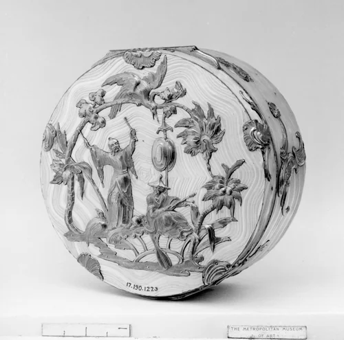 Box by Jacques Michel Lemaire, metalwork, 1762-1763