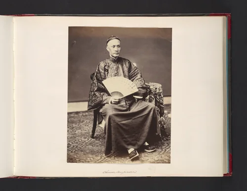 Chinese Comprador by John Thomson, photograph, 1865
