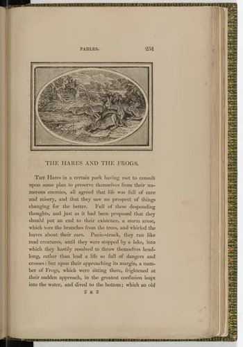 Headpiece (page 251) from The Fables of Aesop by Thomas Bewick, illustrated book, 1818
