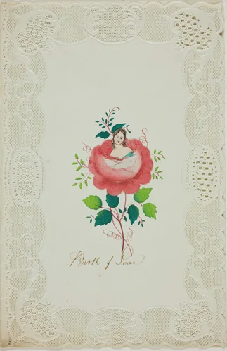 Birth of Love (Valentine) by Unknown Artist, other, 1845-1855