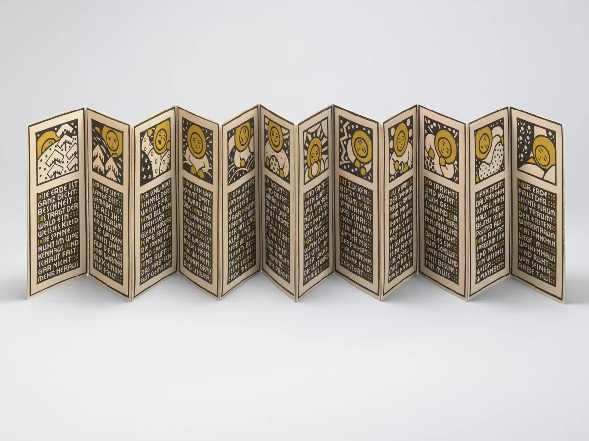 Kalenderbilderbuch (Calendar picture book) by Magda Mautner von Markhof, design, 1905