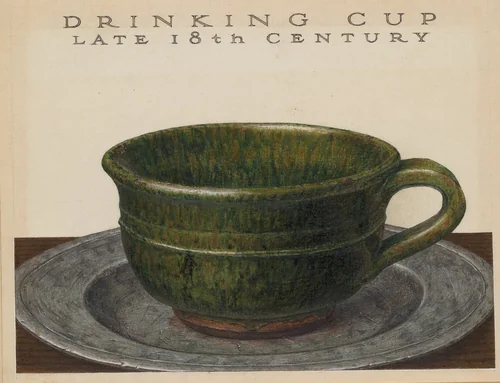 Drinking Cup by John Matulis, index of american design, 1936
