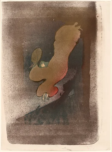 Miss Loïe Fuller by Henri de Toulouse-Lautrec, print, 1893