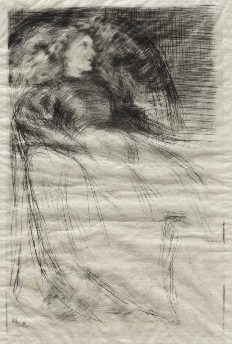 Weary by James McNeill Whistler, print, 1863