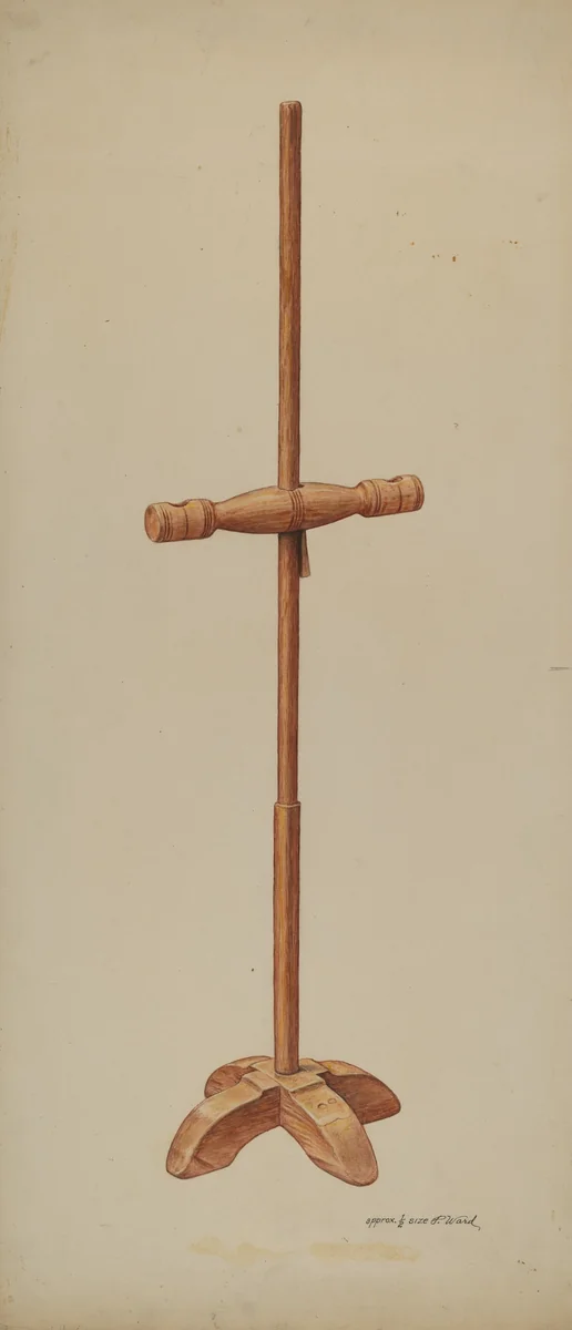 Candle Stand by Paul Ward, index of american design, 1938