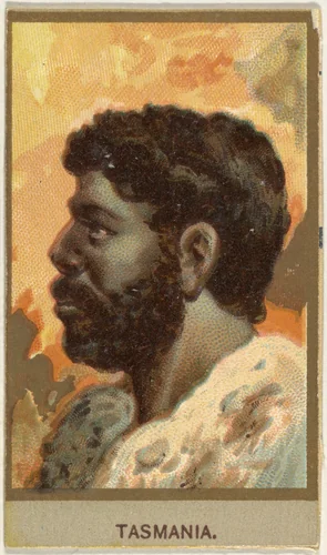 Tasmania, from the Races of Mankind series (T181) issued by Abdul Cigarettes by Abdul Cigarettes, print, 1881