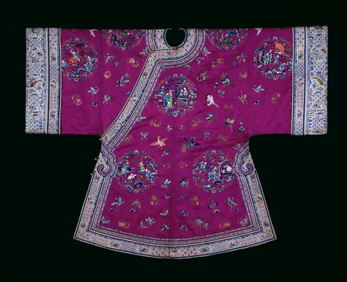 Woman's Ao (Short Robe) by Han-Chinese, textile, 1870-1890