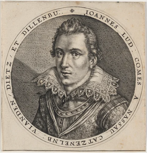 Johan Louis of Nassau by Unknown 19th Century, print, 1800-1899