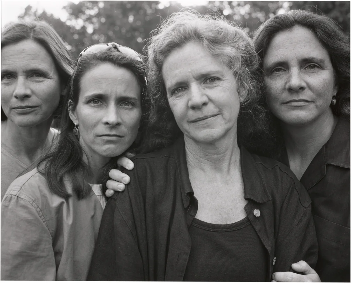 The Brown Sisters, Brookline, Massachusetts by Nicholas Nixon, photograph, 1999