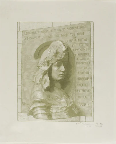France by Louis Auguste Lepère, print, 1912