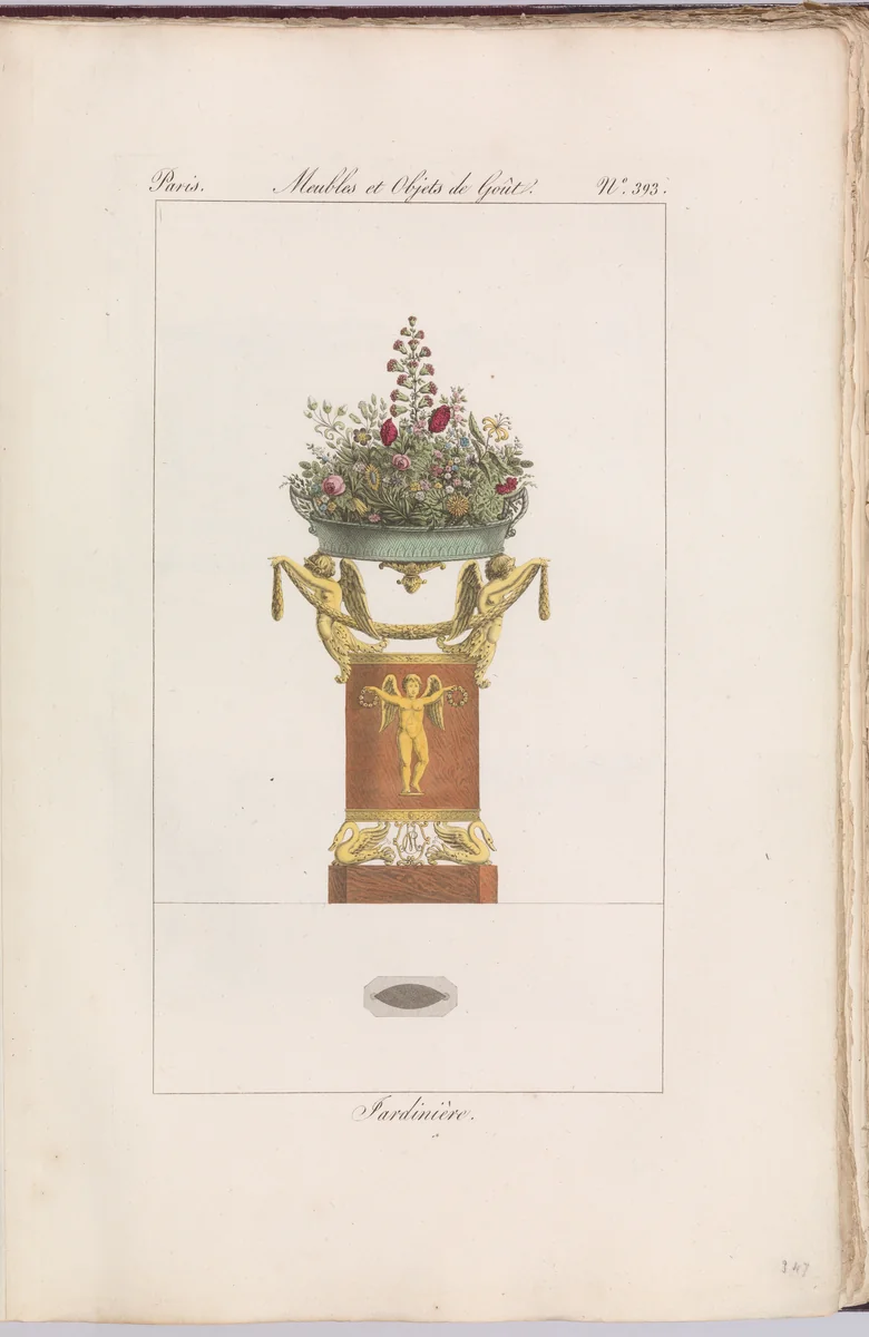 Collection de Meubles et Objets de Goût, vol. 2 by Pierre de La Mésangère, book, 1806-1818