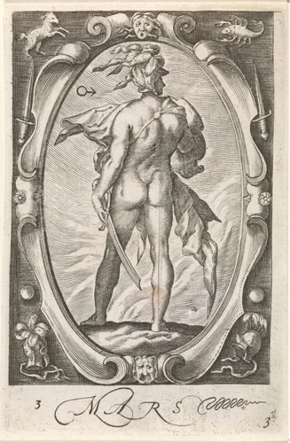 Mars by anonymous, print, 1597