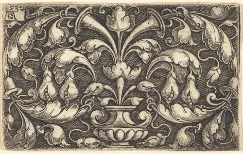 Ornament by Heinrich Aldegrever, print, 1532