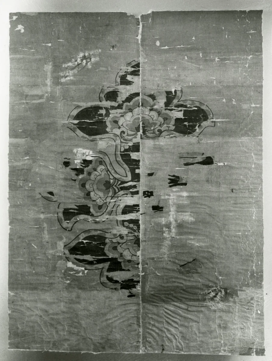 Painted cloth by Unidentified Artist, textile, 1700-1799