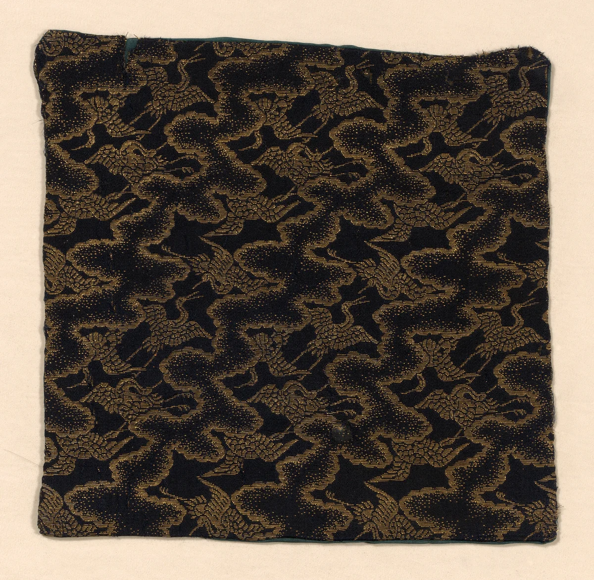 Fragment (from temple mat) by Japan, textile, 1700-1825