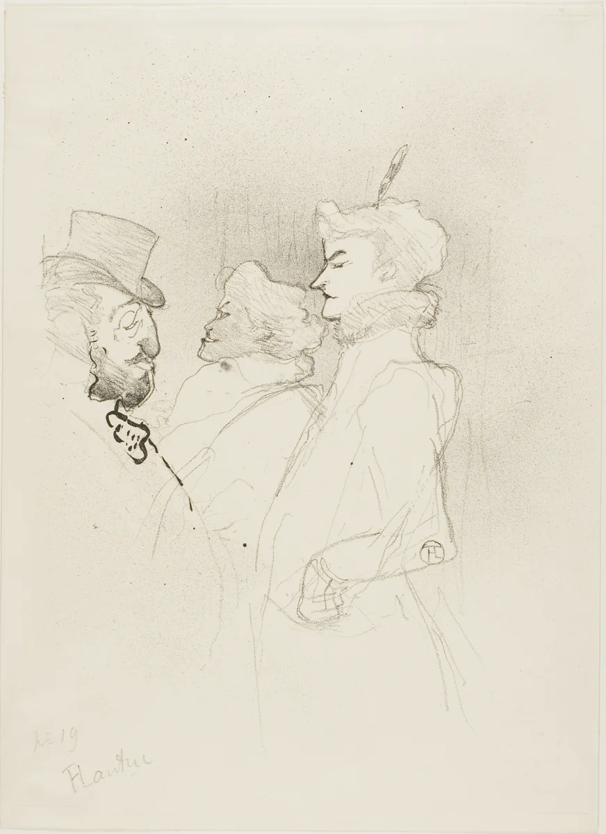 Why Not?... Once Does Not Count by Henri de Toulouse-Lautrec, print, 1893