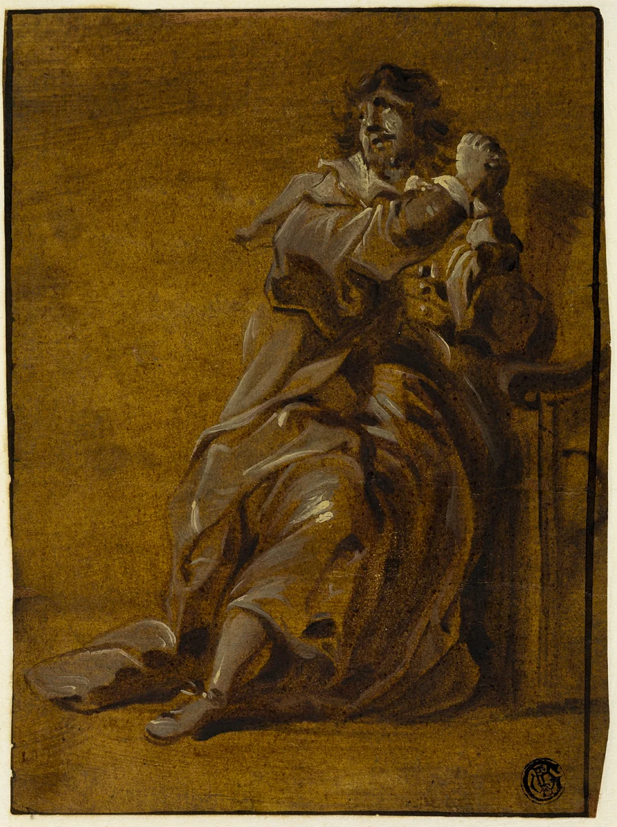 Man with Hands Clasped by Thomas Willeboirts
Jacques Callot, drawing, 1600-1699