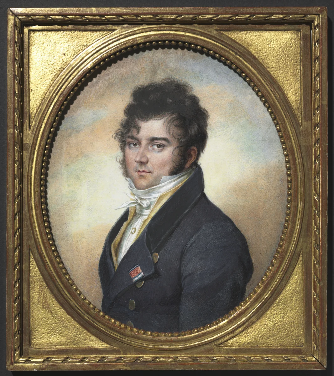 Portrait of a Man by Jean-Urbain Guérin, painting, 1805-1815