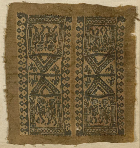 Square by Coptic Egypt, textile, 801-1000
