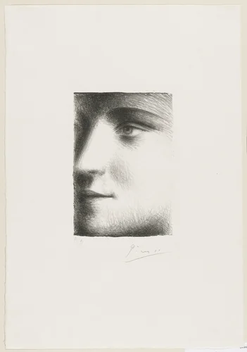 Face of Marie-Thérèse (Visage de Marie-Thérèse) by Pablo Picasso, print, 1928