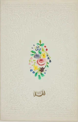 Come Dwell with Me (Valentine) by Unknown Artist, other, 1845-1855