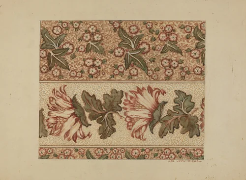 Chintz by Erwin Stenzel, index of american design, 1936